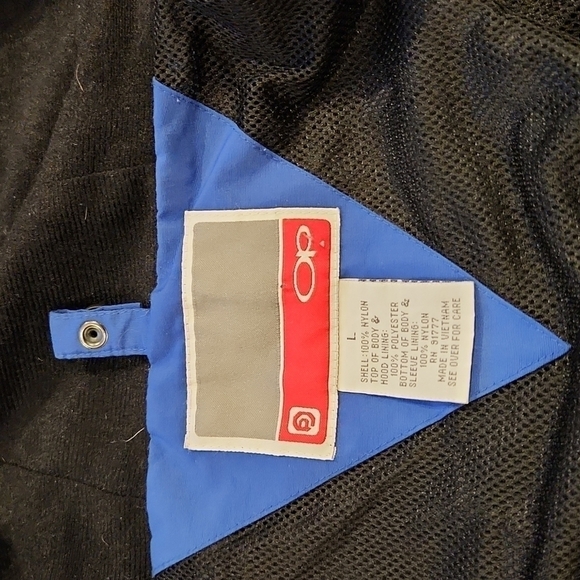 OCEAN Pacific Black & Blue Winter Coat - Picture 11 of 13